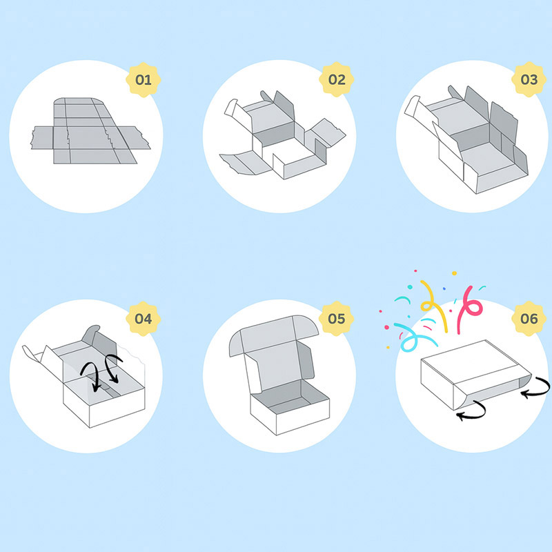 How to Fold a Mailer Box