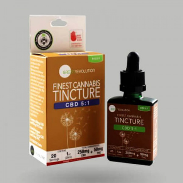 Custom Tincture Bottle Packaging Boxes with Hanging Tab Wholesale