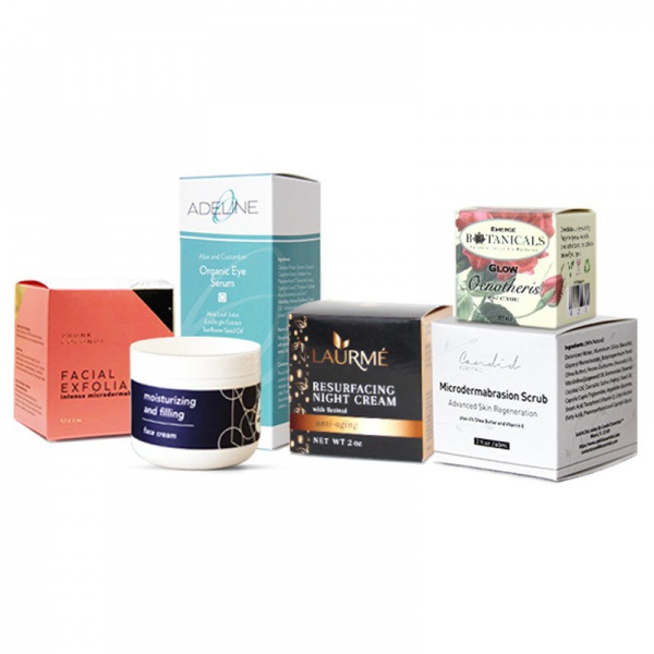 Custom Cream Boxes Packagings for Glass Containers