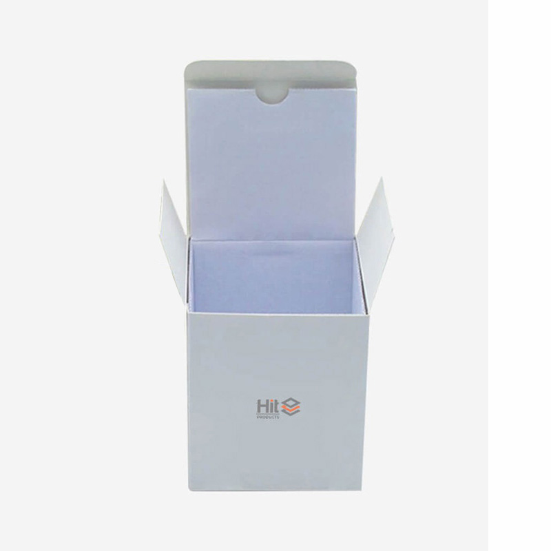 Custom Printed Candle Boxes with Die Cut Paper Insert Wholesale