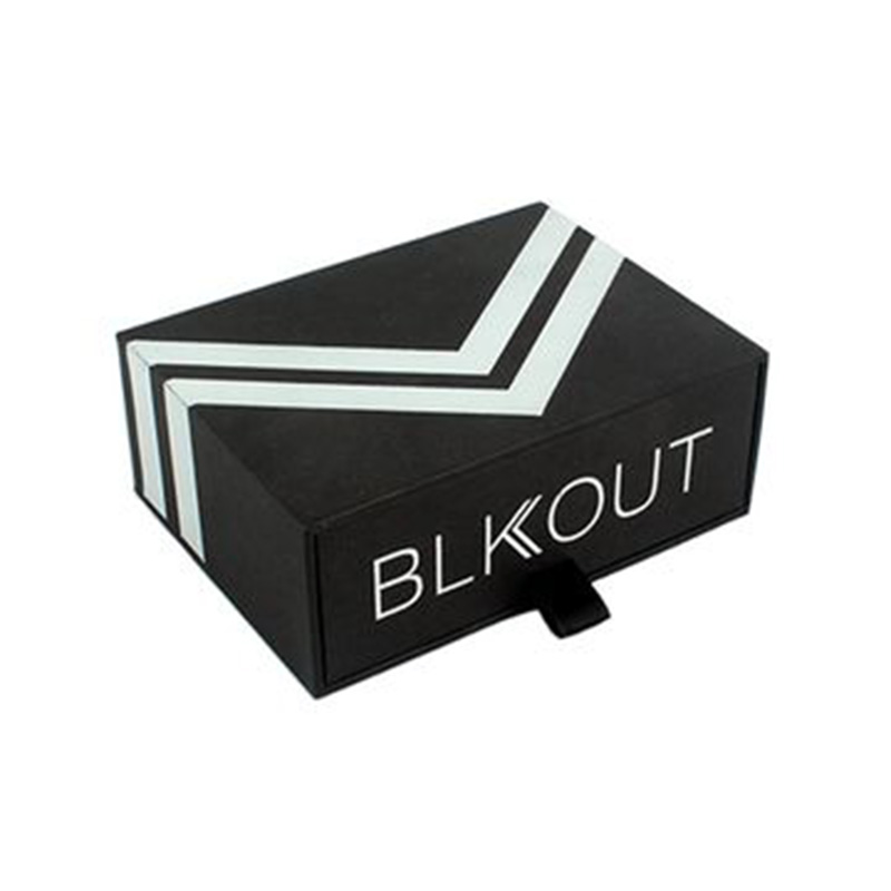 Custom Black Small Cardboard Drawers Gift Boxes Wholesale