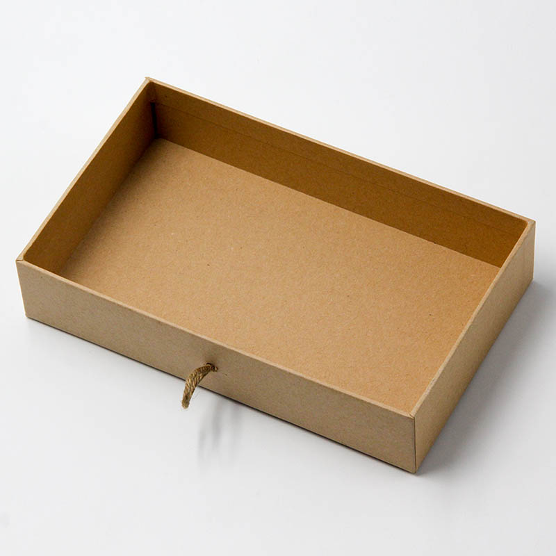 Custom Logo Printing Kraft Drawer Box