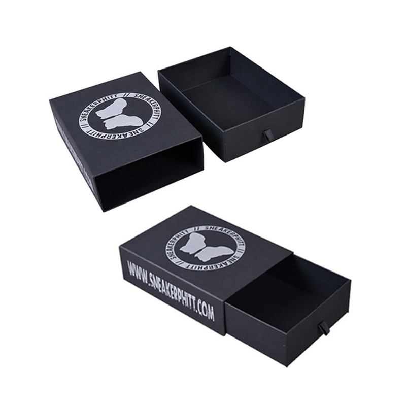 Custom Branded Paper Cardboard Box with Sliding Top