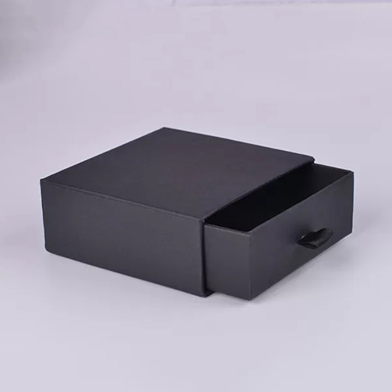 Custom Black Sliding Cardboard Box Wholesale
