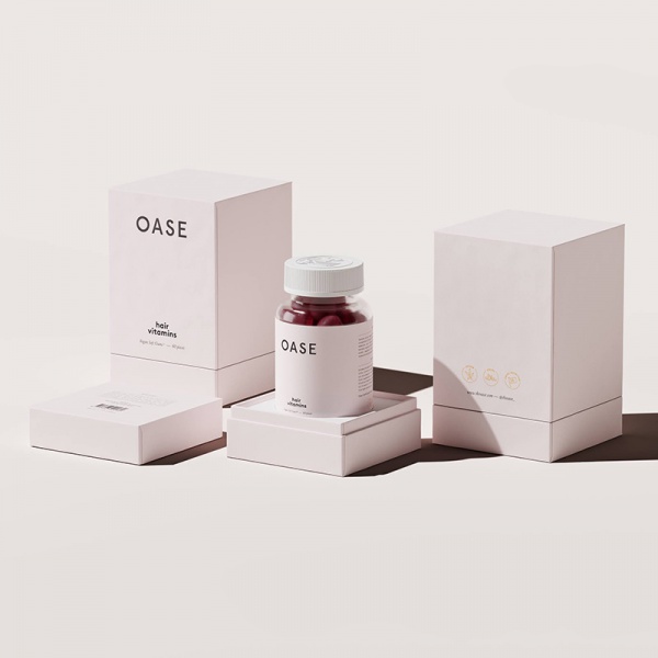 Custom Cardboard Boxes with High Top Lid for Bottle Product Packaging