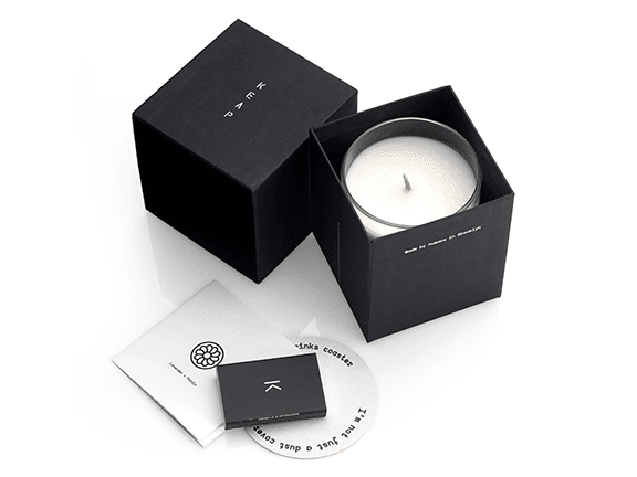 Hot Selling Premium Rigid Cardboard Candle Box with Lid