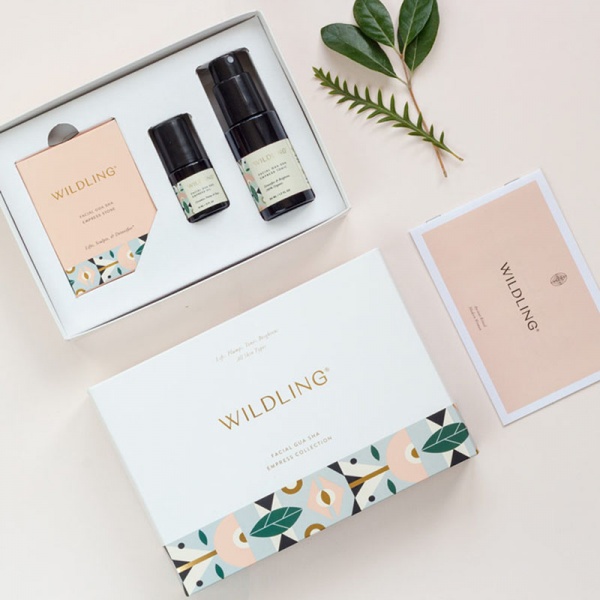 Custom Skincare Beauty Box Packaging with Paper Cut Insert
