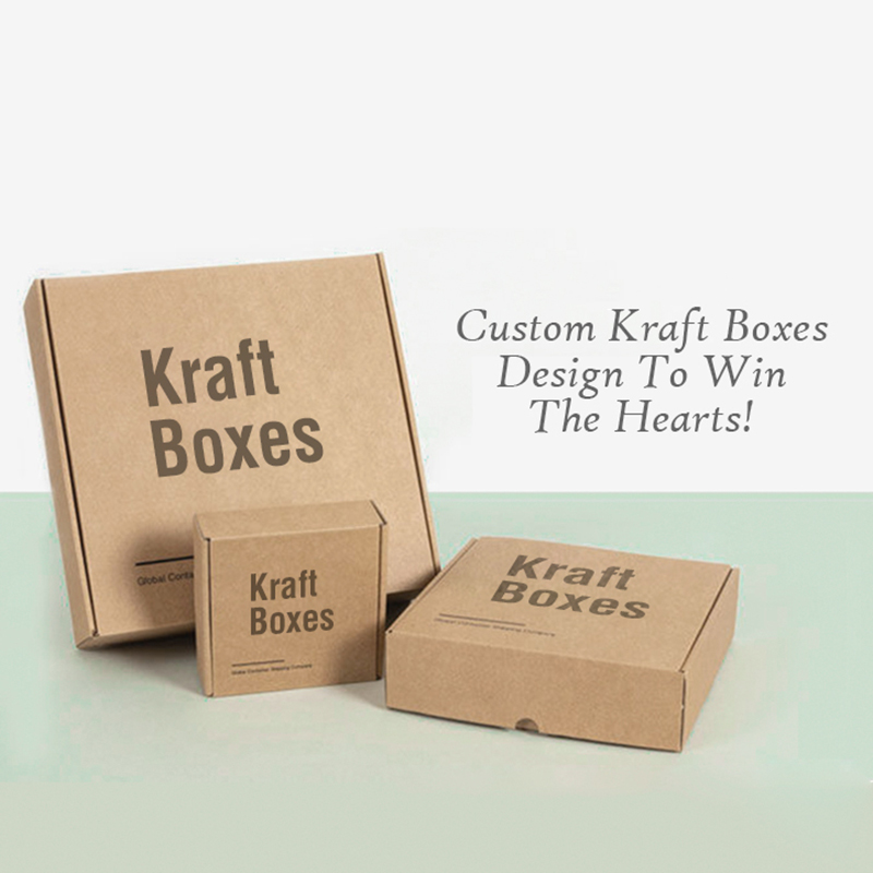 Custom Small Kraft Mailer Boxes with Logo Branded