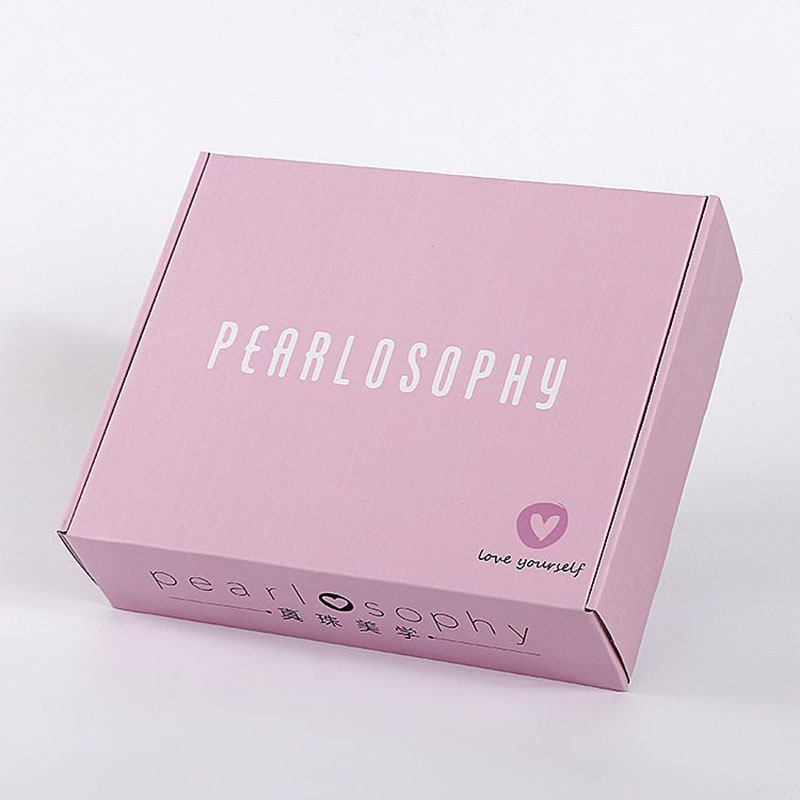 Custom Colored Pink Mailer Boxes Wholesale