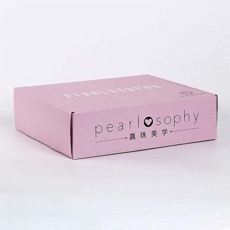Custom Colored Pink Mailer Boxes Wholesale