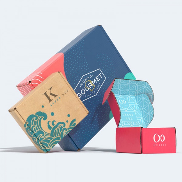 Custom Printed Corrugated Mailer Boxes for Shipping