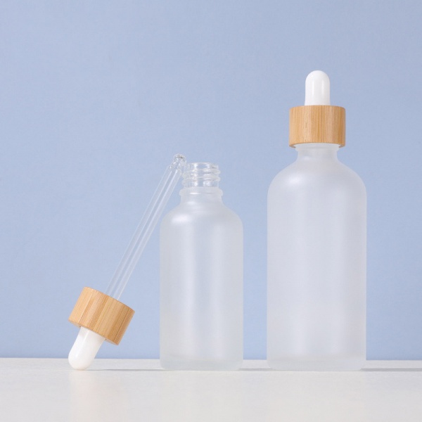 Wholesale Empty Frosted Glass Essential Oil Dropper Serum Bottles for Skincare Cosmetic Aromatherapy Medicine Sample Travel