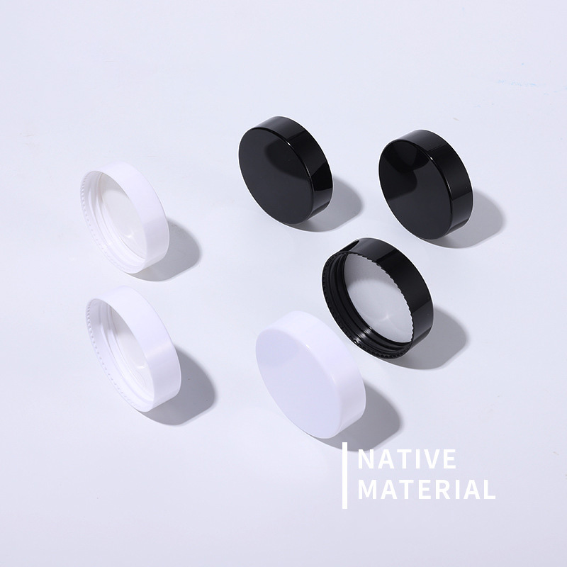Wholesale Empty Frosted Glass Cosmetic Jars Containers with Lids for Cream Lip Balm Makeup 1 2 4 oz 30ml 50ml Small