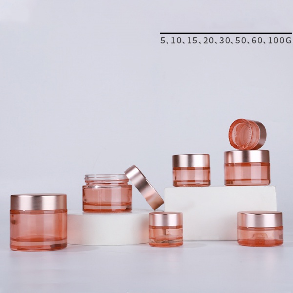 Wholesale Buy Custom Empty Glass Cosmetic Jars Containers with Lids in Bulk for Sale Online Luxury Aesthetic Cheap Small Miniature Clear Large Tall Unique Cute Pretty Best