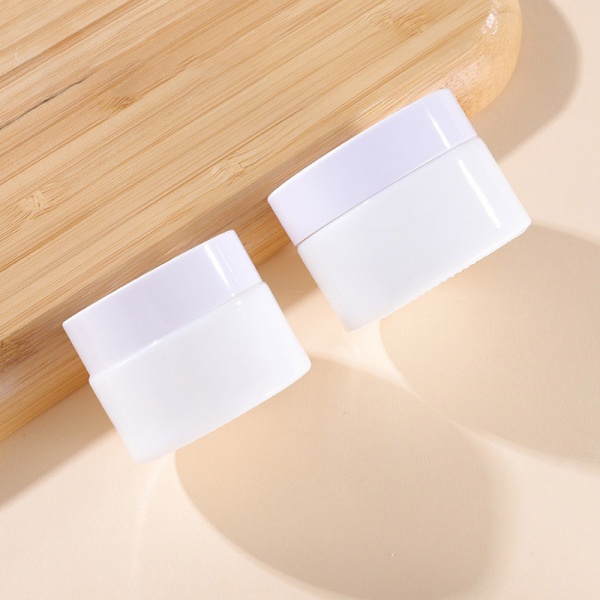 High Quality White Glass Jars Wholesale for Face Cream 20g 30g 50g 100g 120g