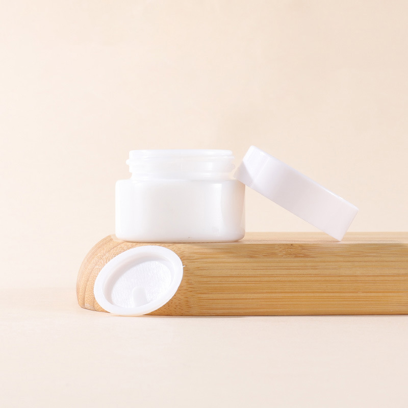 High Quality White Glass Jars Wholesale for Face Cream 20g 30g 50g 100g 120g