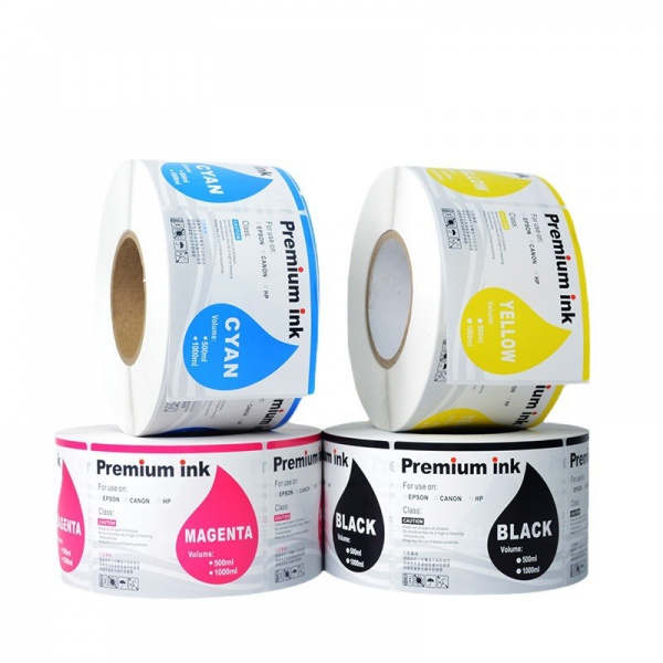 Cheap Custom Printing Logo Branded Personalized Size Label Stickers On a Roll with Round Circle Square Oval Die Cut for Business Wholesale