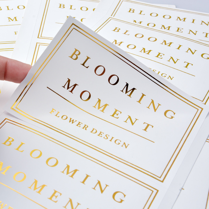 Custom Logo Brand Printing Paper Label Sticker for Business