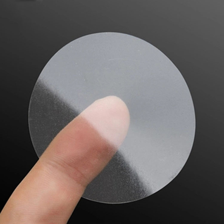Custom Logo Brand Printing Clear PVC Plastic Label Sticker for Business