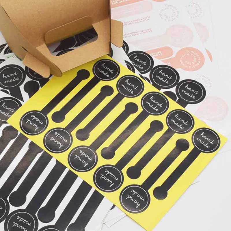 Custom Printing Label Sticker for Food to Go Wholesale