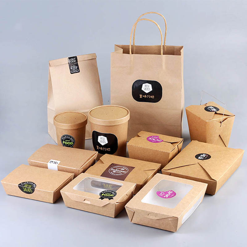 Custom Printing Label Sticker for Food to Go Wholesale