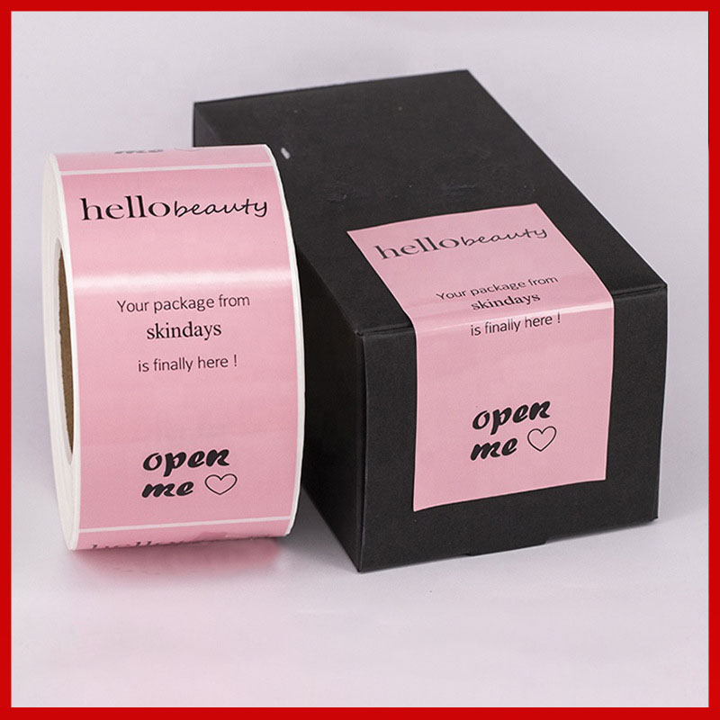Custom Safe Secure Sealing Labels Stickers for Mailer Packagings 