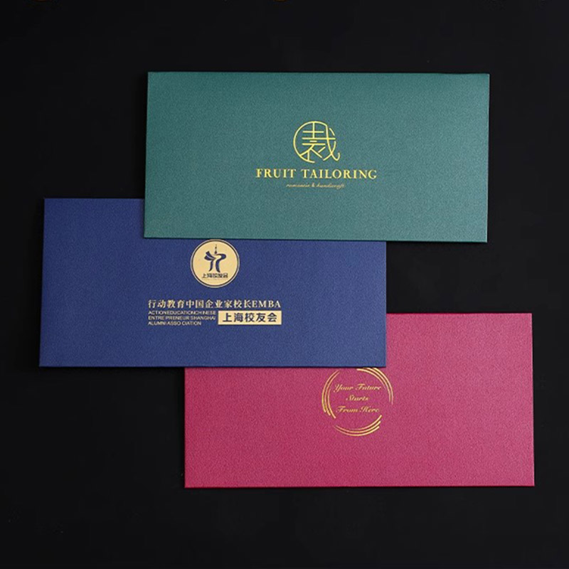Custom Premium Metallic Envelopes Wholesale for Greeting Card Business Card