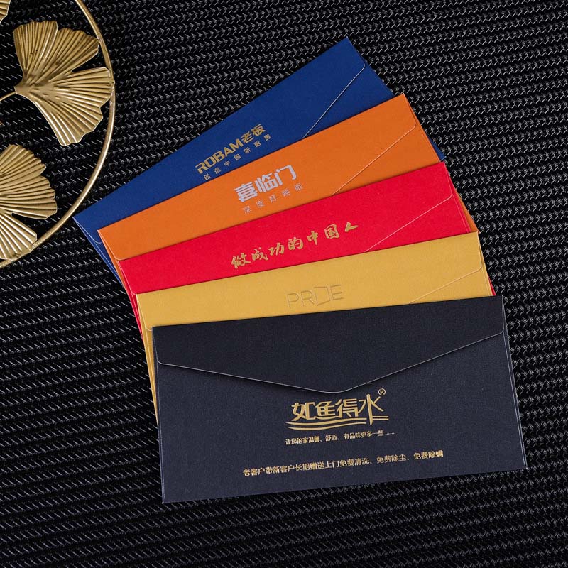 Custom Premium Metallic Envelopes Wholesale for Greeting Card Business Card