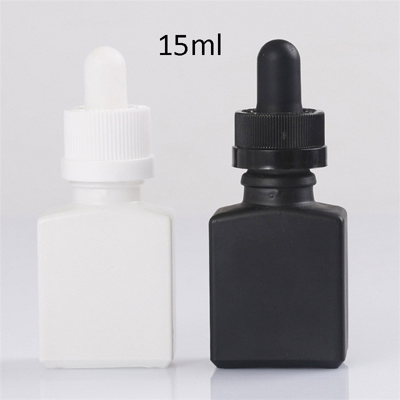 Wholesale Empty Glass Tincture Bottles with Droppers Amber Brown White Black Blue Small 1 2 oz 5ml 30ml 15 ml Bulk For Sale