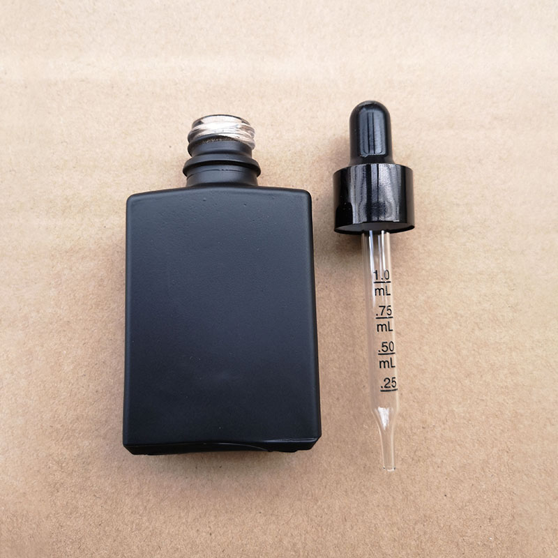Wholesale Empty Pipette Glass Dropper Bottle with Measurements Needle Tip Calibrated Graduated Small 5ml 10ml 30ml 100ml