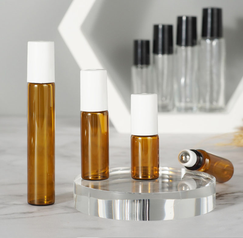 Wholesale Glass Roller Ball Rollerball Roll On Bottles for Essential Oils 2ml 3ml 5ml 10ml 15ml 30ml 1 2 oz Ounce 5 10 15 20 30 ml