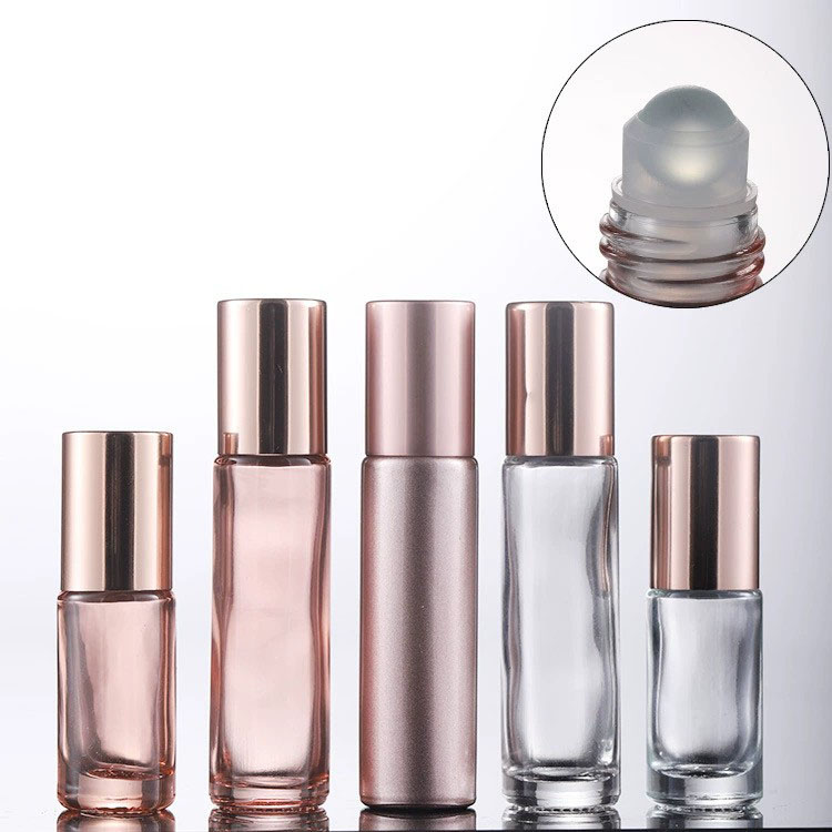 Buy Bulk Best Empty Glass Roll On Essential Oil Bottles with Roller Ball Rollerball Wholesale 5ml 10ml Mini Small Large