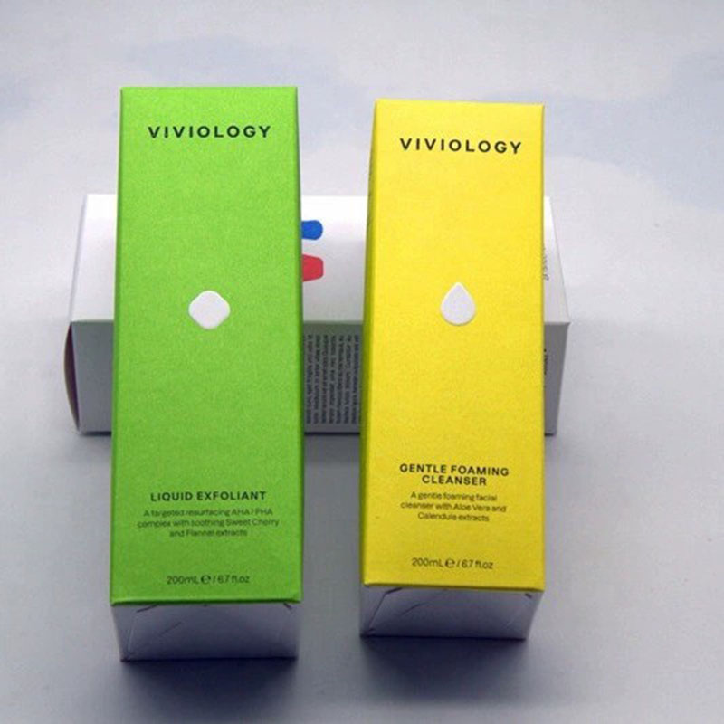 Custom Tuck Top Crash Auto Lock Bottom Boxes for Skincare Brand Autolock Packaging Folding Cartons
