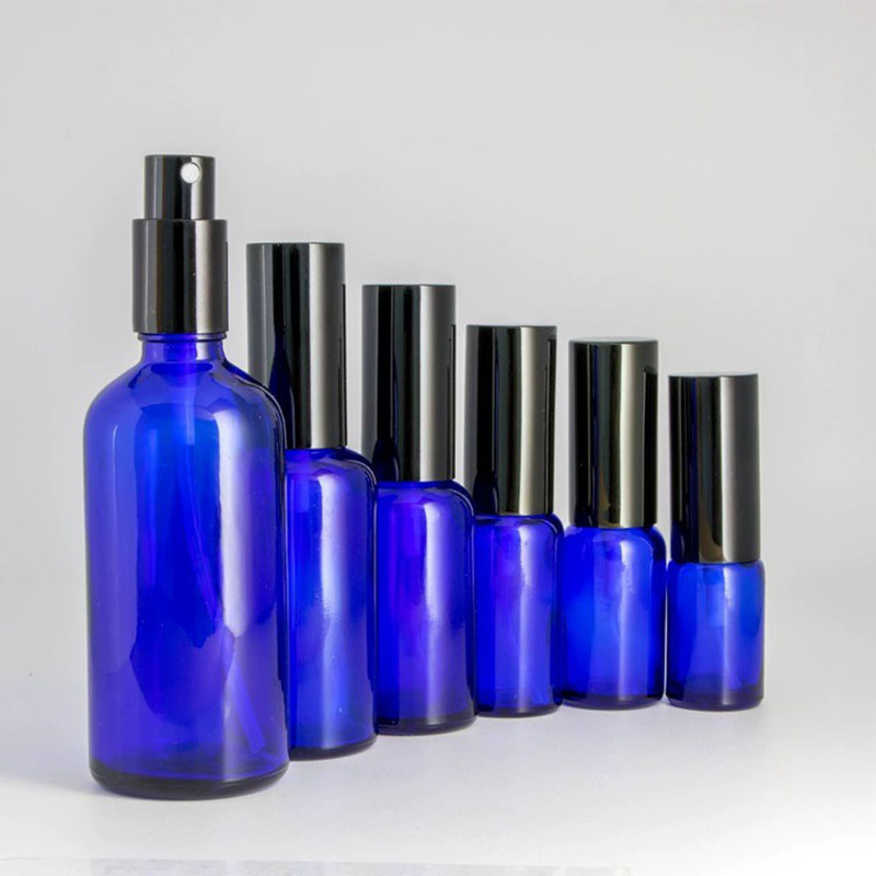 Cobalt Blue Glass Spray Bottles Wholesale