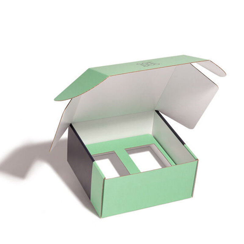 Custom Die Cut Paperboard Corrugated Cardboard Inserts for Mailer Boxes Shipping Carton Packaging Kraft Black