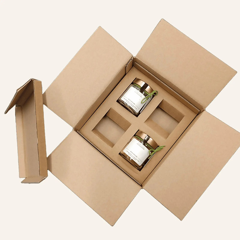 Custom Die Cut Paperboard Corrugated Cardboard Inserts for Mailer Boxes Shipping Carton Packaging Kraft Black