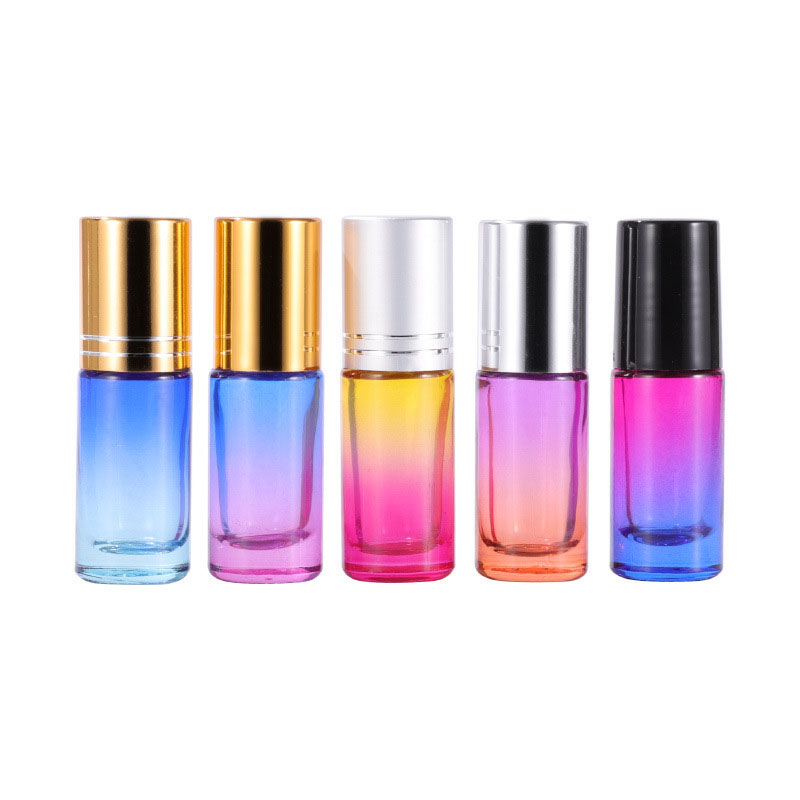5ML Ombre Colored Glass Roller Bottles Wholesale 