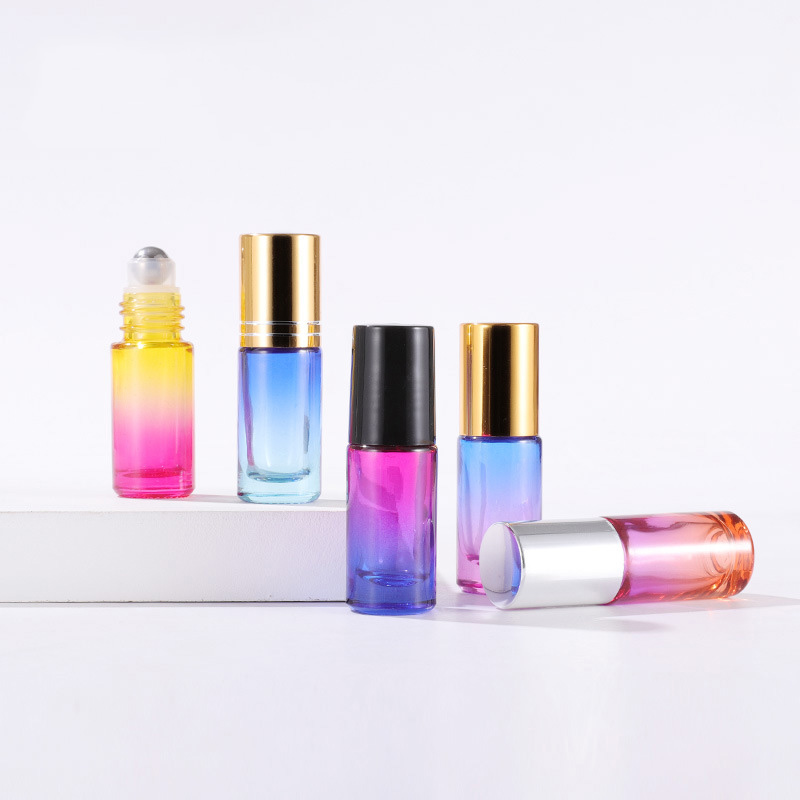 5ML Ombre Colored Glass Roller Bottles Wholesale 