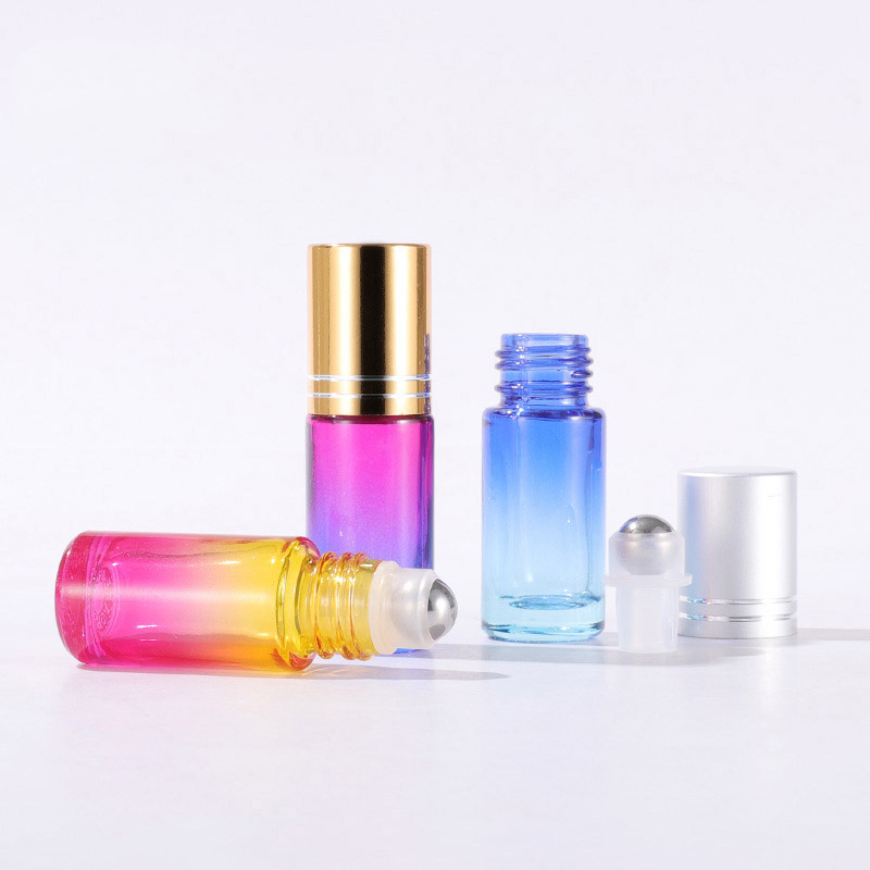 5ML Ombre Colored Glass Roller Bottles Wholesale 
