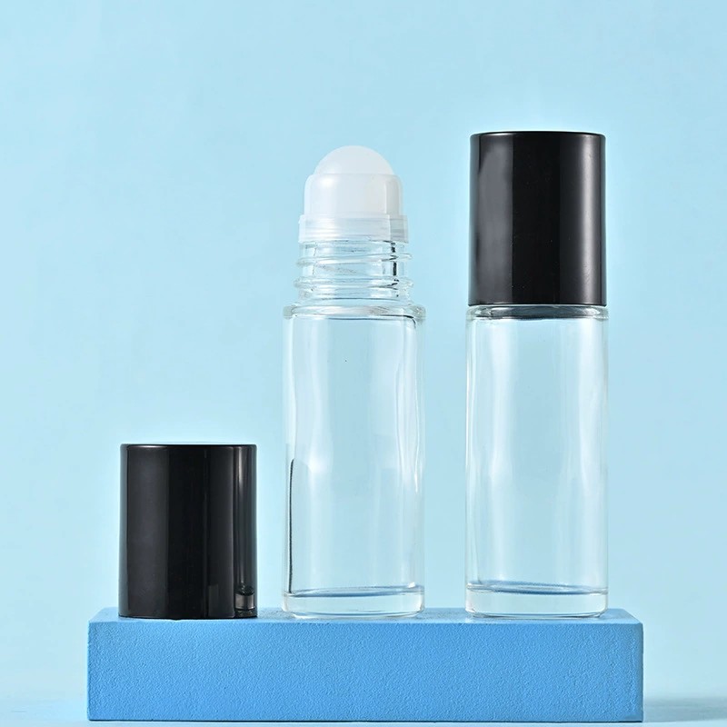 1 OZ Clear Glass Roller Ball Roll On Bottles 1OZ Ounce 30ML 30 ML