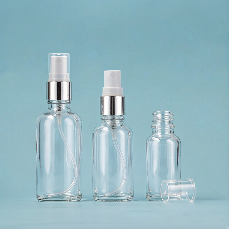 Clear Glass Spray Bottles 5ML 10ML 15ML 20ML 30ML 50ML 100ML