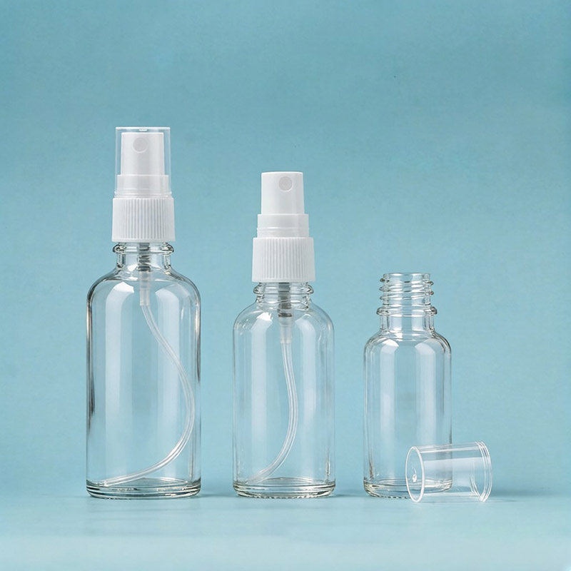 Clear Glass Spray Bottles 5ML 10ML 15ML 20ML 30ML 50ML 100ML