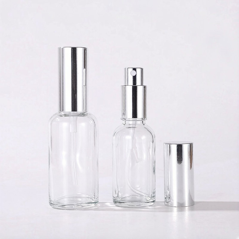 Clear Glass Mist Spray Bottles with Caps 5ML 10ML 15ML 20ML 30ML 50ML 100ML