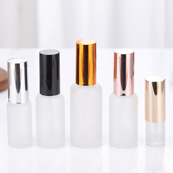Frosted Glass Mist Spray Bottles with Caps 5ML 10ML 15ML 20ML 30ML 50ML 100ML