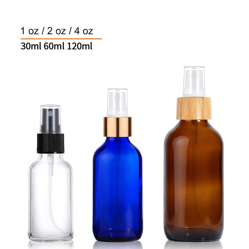 Empty Glass Spray Bottles 1 2 4 OZ Ounce 15ML 30ML 60ML 120ML 15 30 60 120 ML