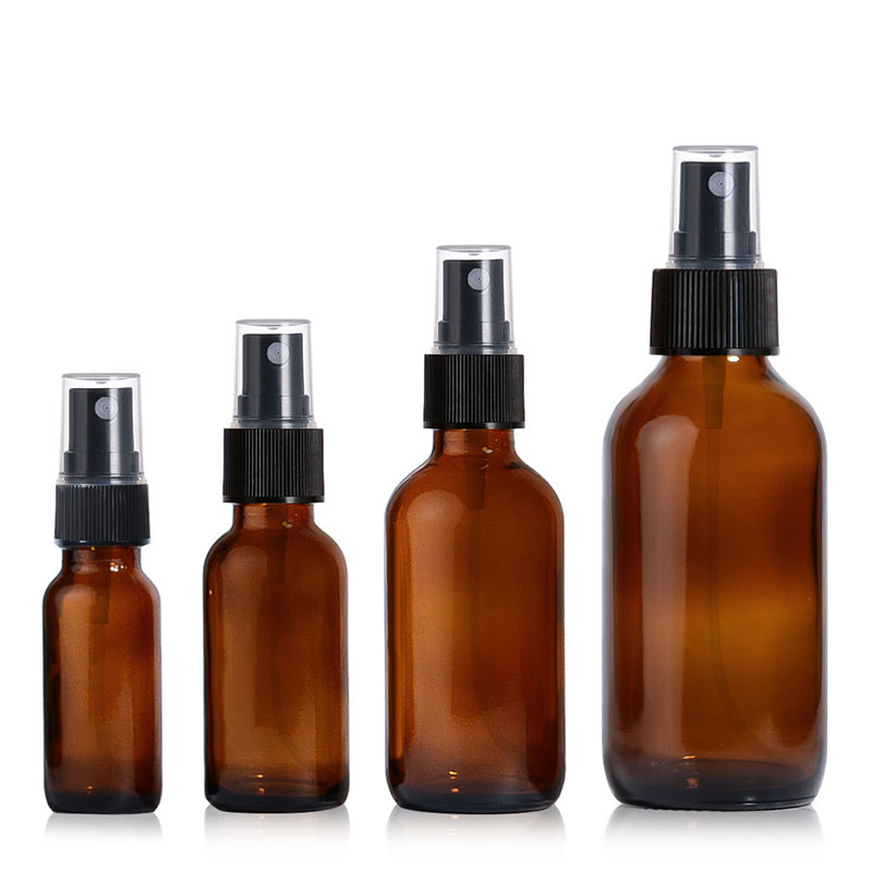 Empty Glass Spray Bottles 1 2 4 OZ Ounce 15ML 30ML 60ML 120ML 15 30 60 120 ML
