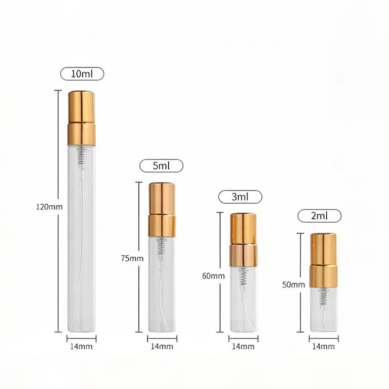 Small Mini Glass Spray Bottles for Essential Oils 2ML 3ML 5ML 10ML 2 3 5 10 ML