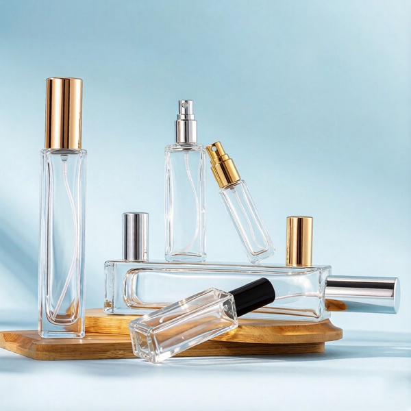 Slim Square Glass Spray Bottles 8ML 20ML 30ML 50ML 100ML