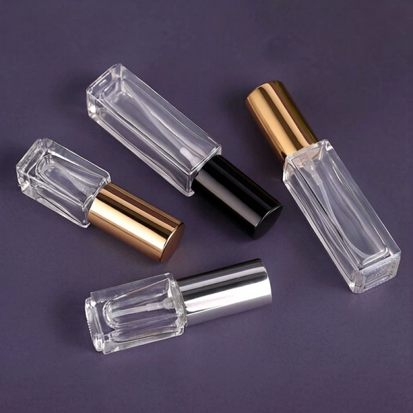 Small Square Clear Glass Spray Bottles 3ML 5ML 8ML 10ML