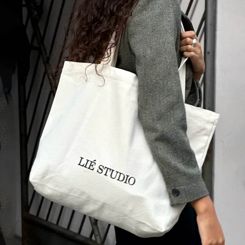 Custom Printed Personalized Cotton Canvas Tote Bags with Logo Branded for Shopping Bulk High Quality Made